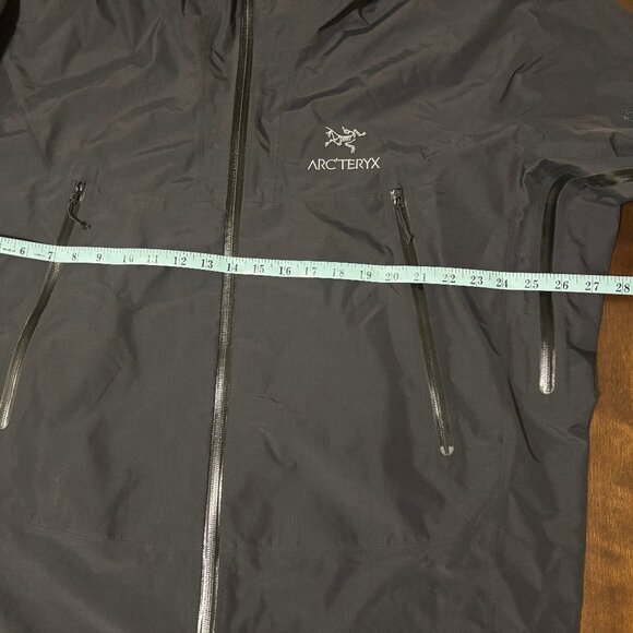 Arc'teryx Alpha SL Jacket Mens XL Black Hooded Gore-Tex Paclite RARE japan model - Picture 5 of 7